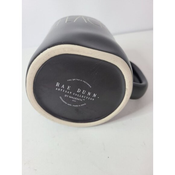 RAE Dunn Artisan Collection Black Teacher Mug - Picture 7 of 8